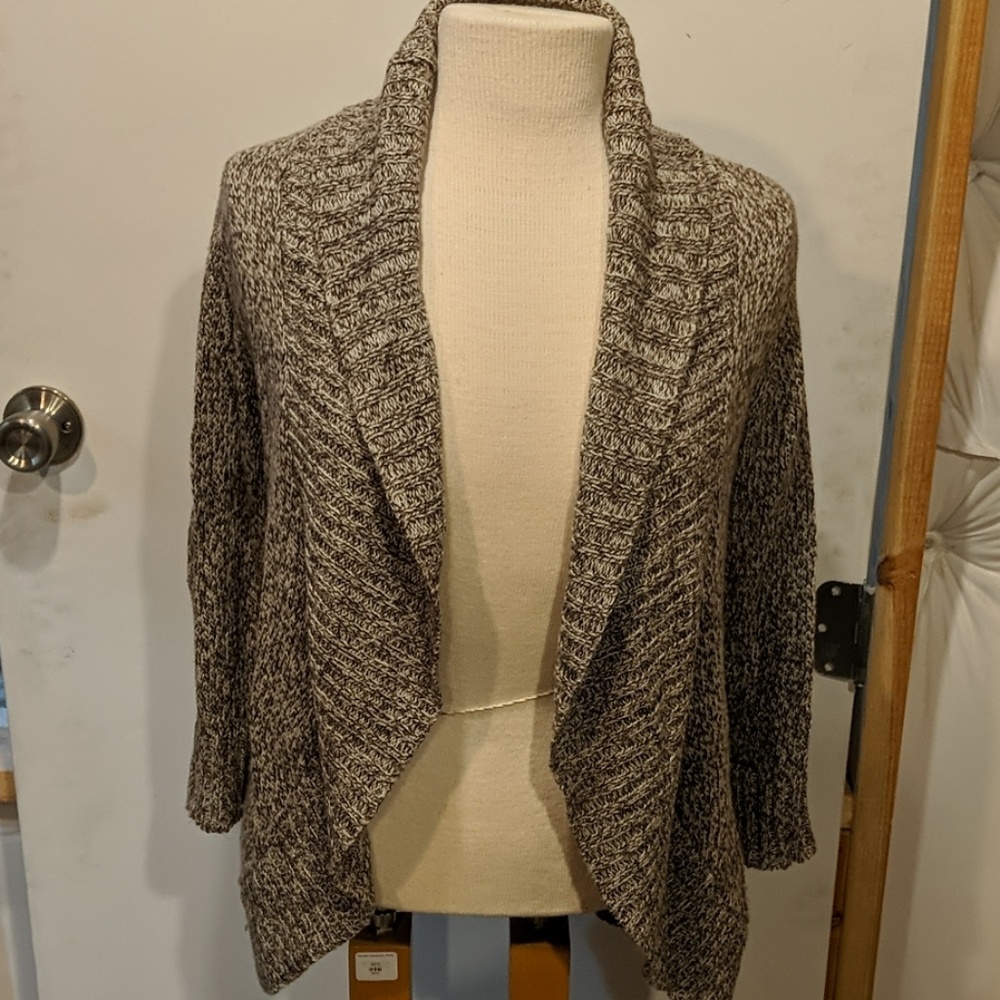Brown Knitted Cardigan
